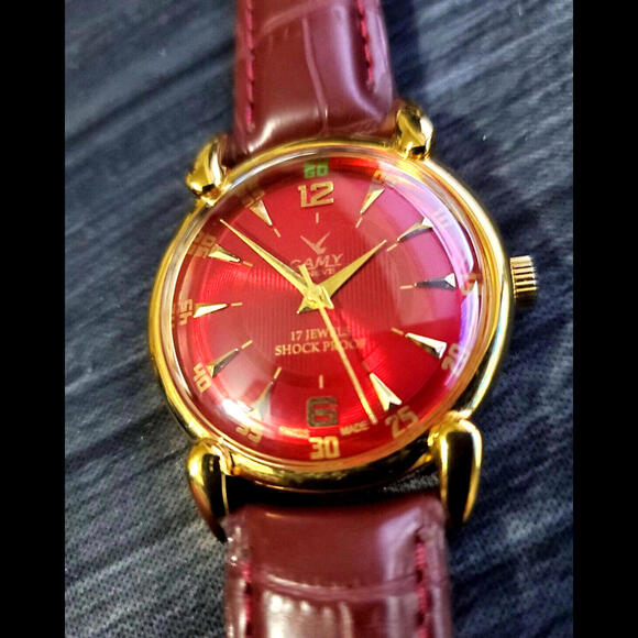 Rare Manual Wind Camy Geneve Swiss Watch Restored Serviced - Picture 3 of 7